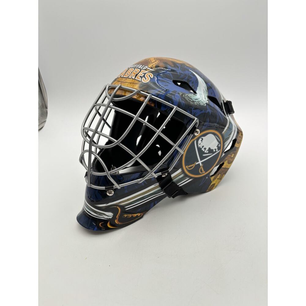 Buffalo Sabres Franklin GFM 1500 NHL Team Full Size Youth Goalie Mask